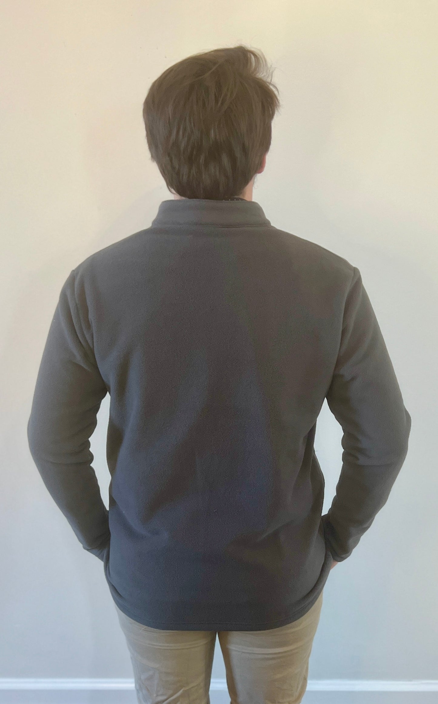 JD Buck 1/4 Zip Shaker Fleece Charcoal