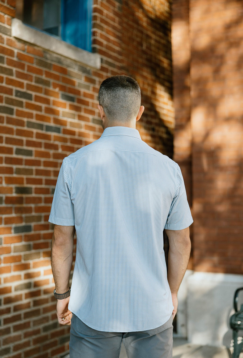 JD Buck Grey Check SS Shirt
