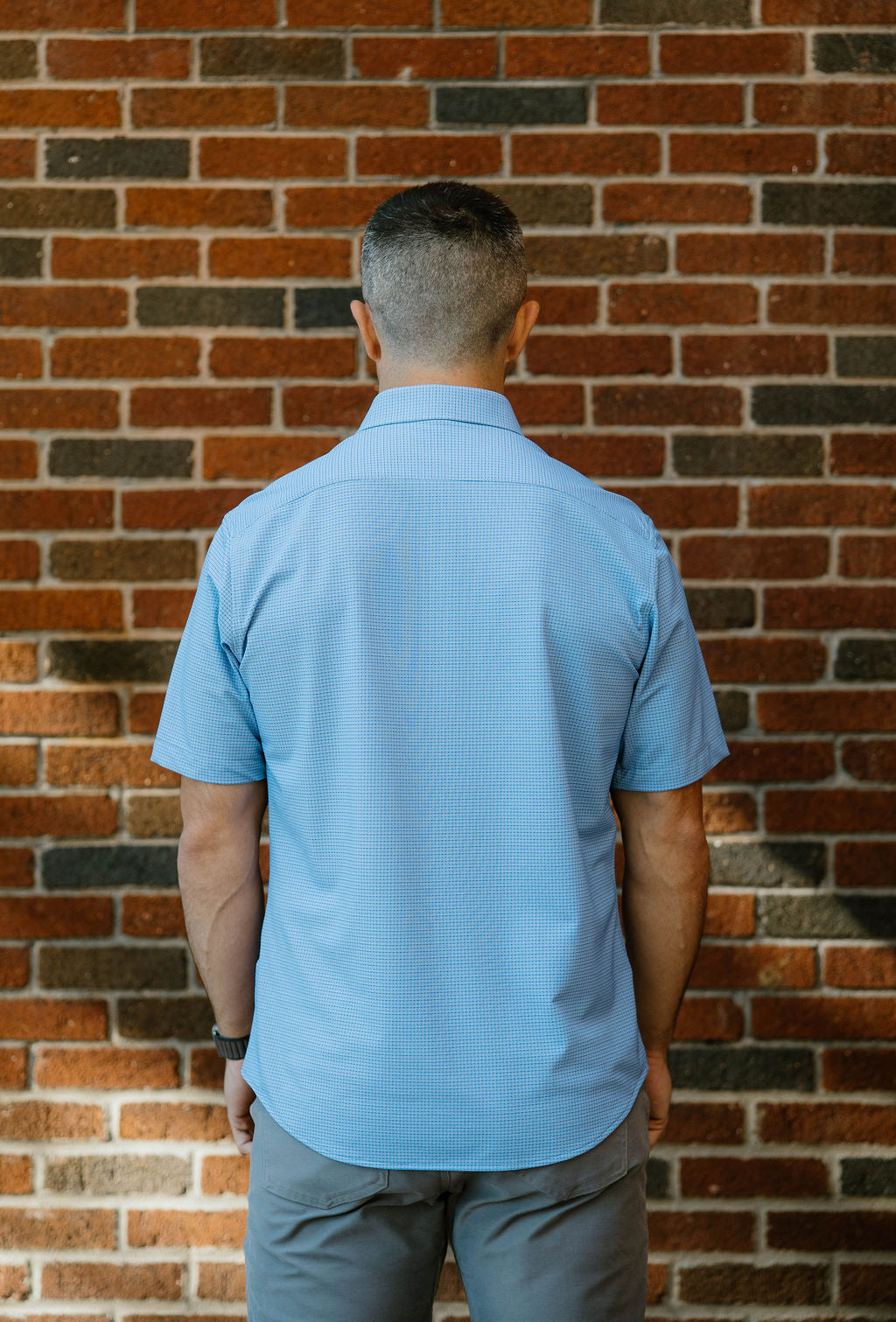 JD Buck Celestial Blue Linear SS Shirt