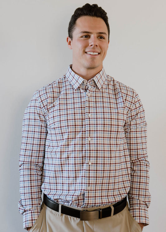 JD Buck Harvest Plaid Long Sleeve Shirt