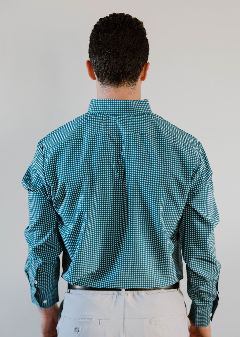 JD Buck Midnight Green Check Long Sleeve Shirt