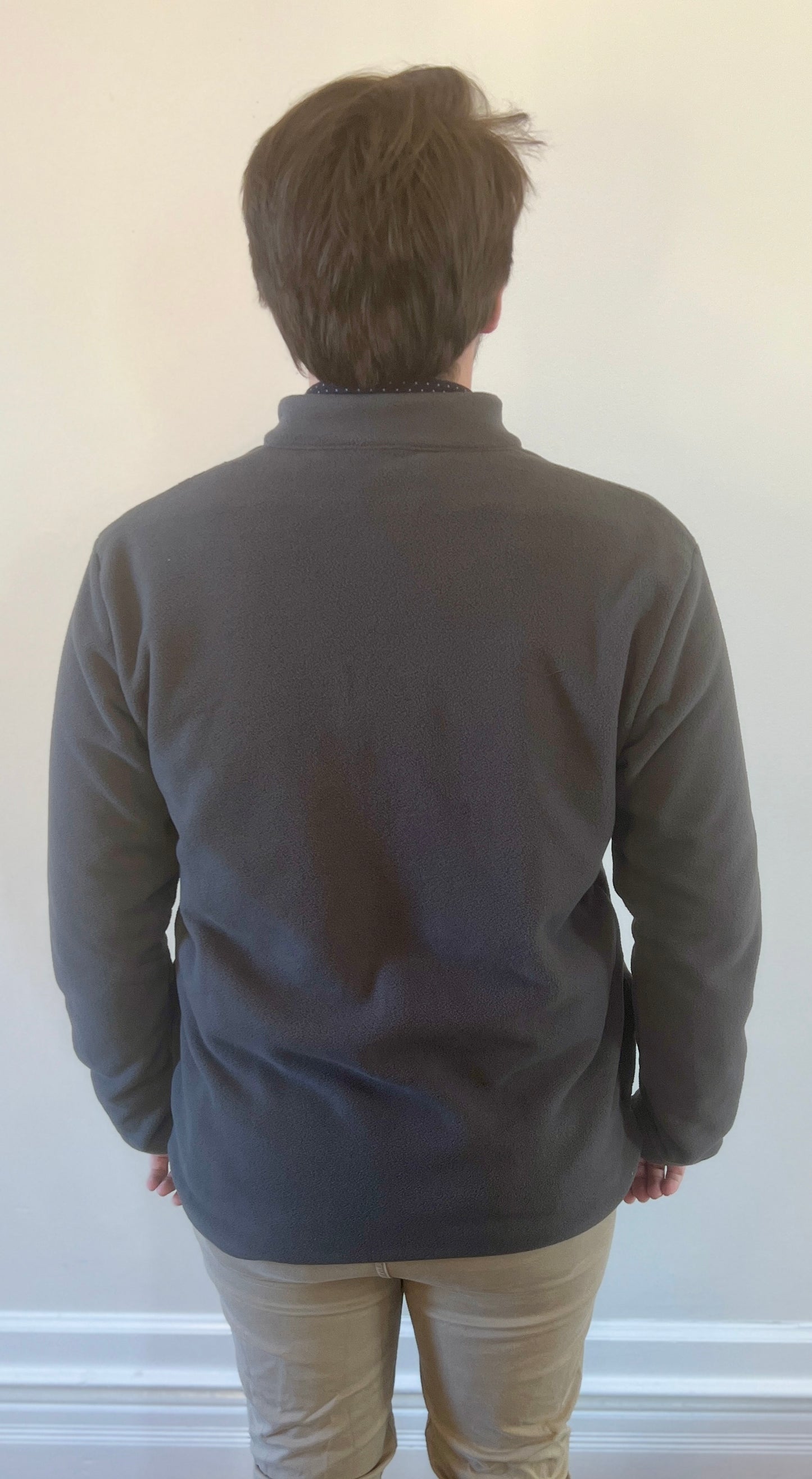 JD Buck Full Zip Shaker Fleece Charcoal