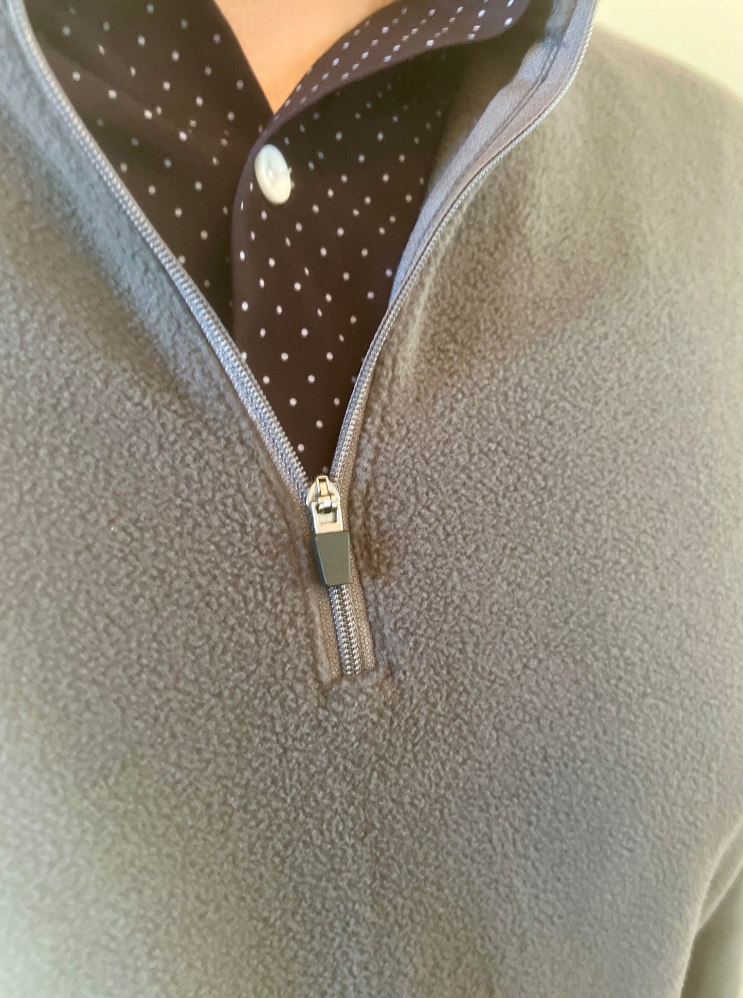 JD Buck 1/4 Zip Shaker Fleece Charcoal
