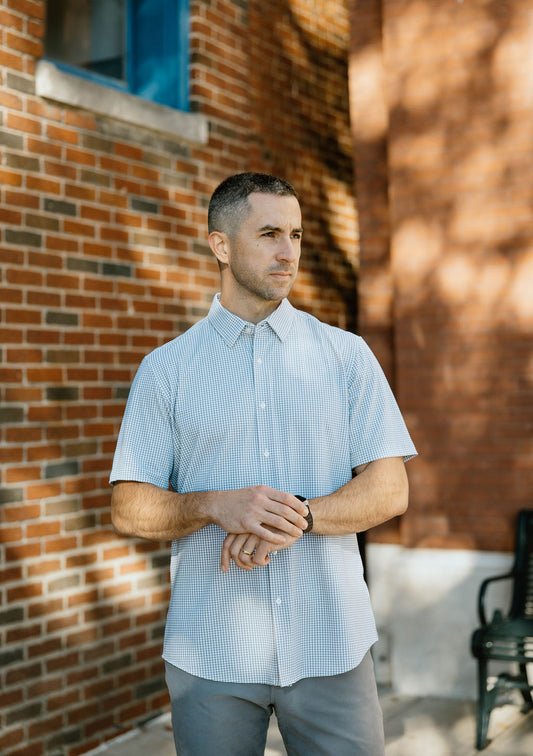 JD Buck Grey Check SS Shirt