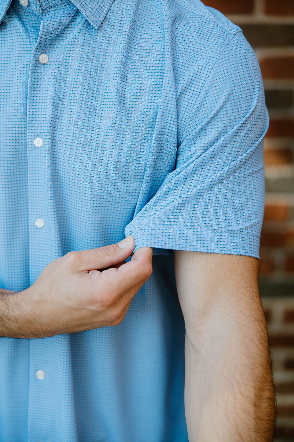 JD Buck Celestial Blue Linear SS Shirt