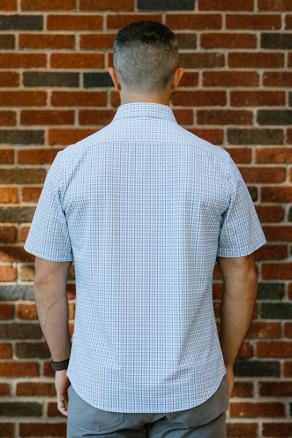 JD Buck Teal Navy Plaid SS Shirt