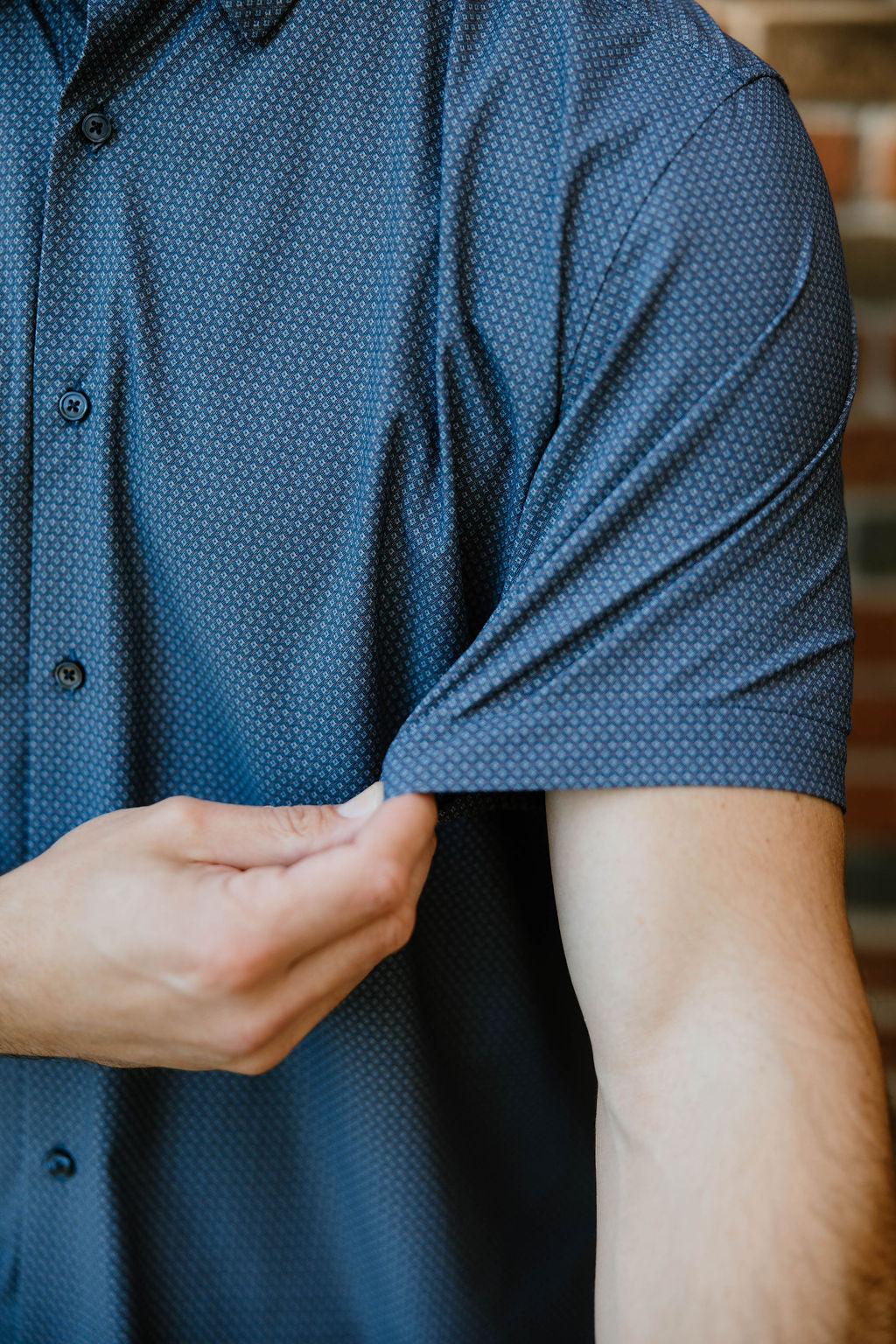 JD Buck Slate Mini Diamonds SS Shirt